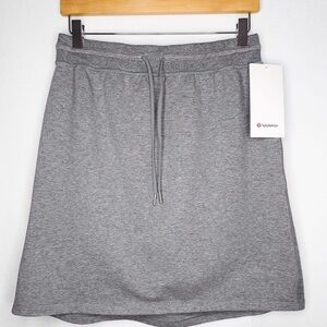 NWT gray lululemon Start Anew Skirt